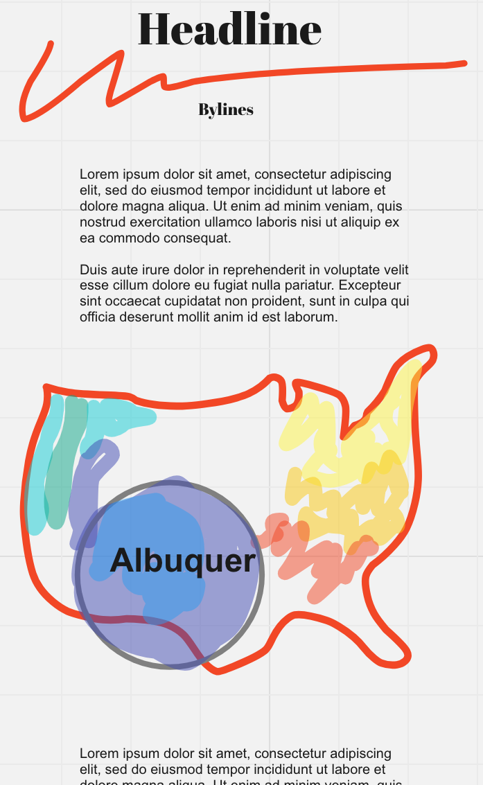 Fisheye example map