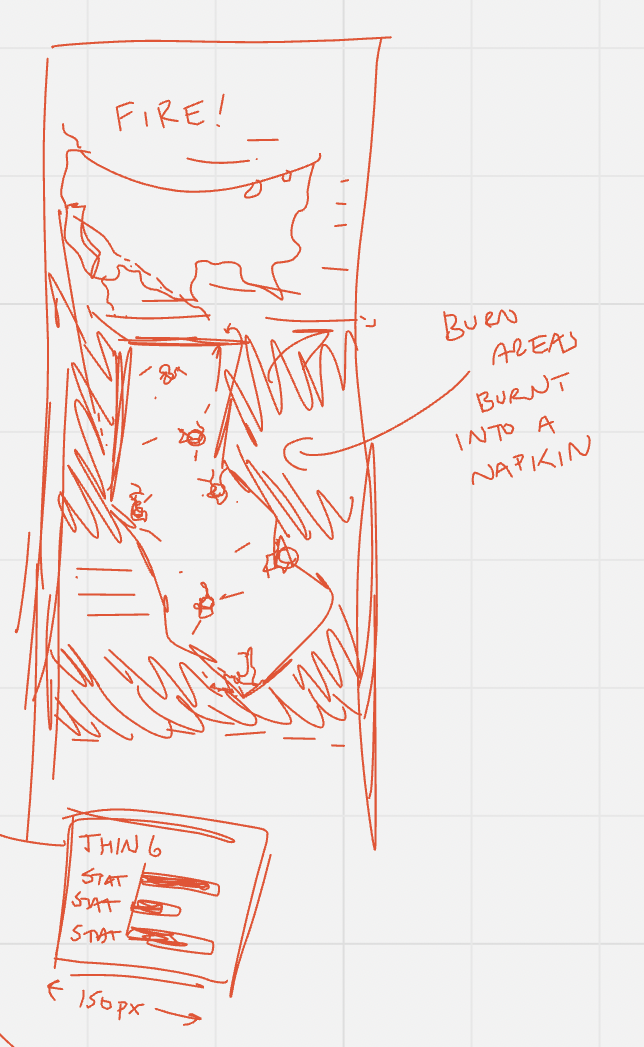 Tangible material example map